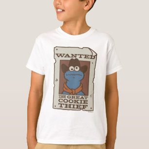 T-shirt Cookie Monster   Poster Recherché