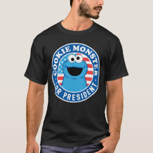 T-shirt Cookie Monster pour Président