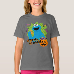 T-shirt Cookie Monster Tous Les Traitements, Pas De Truc