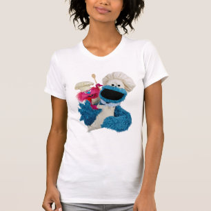 T-shirt Cookie Monster's Foodie Truck Friends