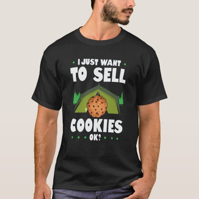 T-shirt Cookie Scout For Cookie Dealer Cookie Seller Cooki (Devant)