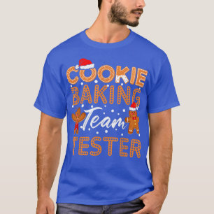 T-shirt Cookie Team Tester Funny Gingerbread Christ
