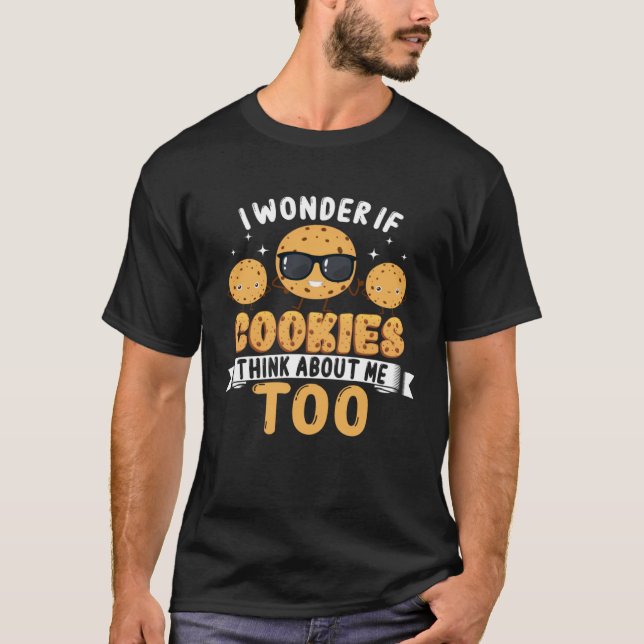 T-shirt Cookies  Baking Chocolate Cookie for Men Women Kid (Devant)