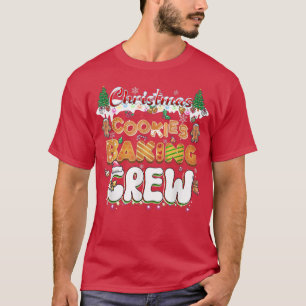 T-shirt Cookies de Noël Cuisinier Cuisinier Cuisinier Cuis