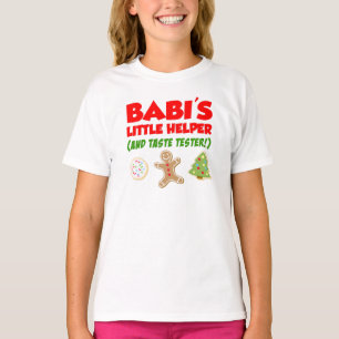 T-shirt Cookies de Noël de Babi