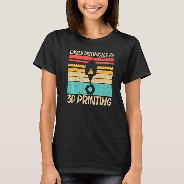 T-shirt Cool 3D Print For Men Women 3D Printer  Printing   (Devant)