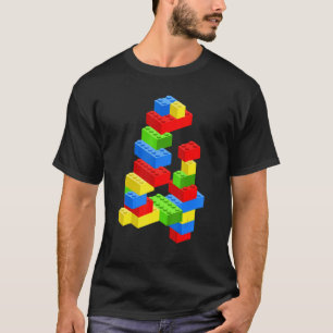 T-shirt Cool 4e anniversaire Bâtiments Blocs 4 ans Garçon