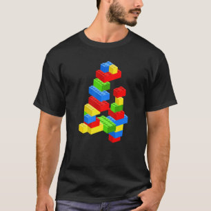 T-shirt Cool 4e anniversaire Bâtiments Blocs 4 ans Garçon
