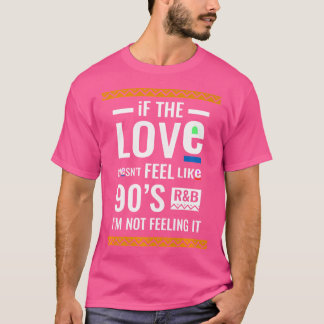 T-shirt Cool 90S R Et B Music Lover Tee