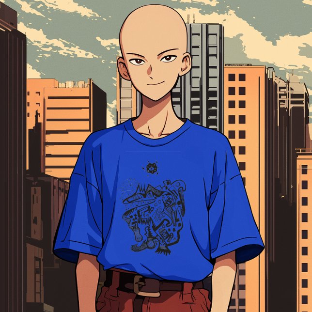 T-shirt Cool Abstrait (Créateur téléchargé)