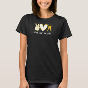 T-shirt Cool Agent Réel Hommes Femme Realtor Broker à domi