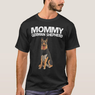 T-shirt Cool Allemand Berger Pour Femmes Maman GSD Chien K