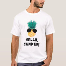 Cool Ananas Bonjour Art d'été