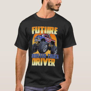 T-shirt Cool Awesome futur Monster Truck Driver Monster T