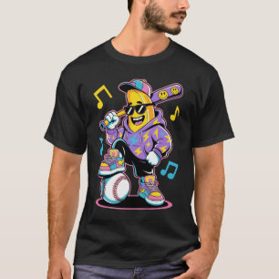 T-shirt Cool Banana Baseball – Vêtements de rue de dessin