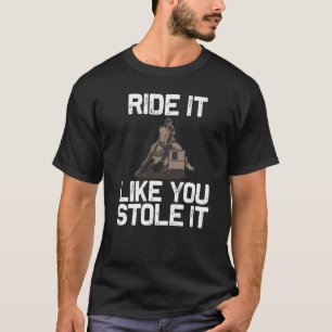 T-shirt Cool Barrel Racing Pour Hommes Femmes Racer Cowgir