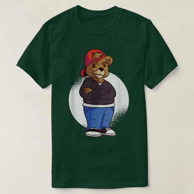 T-shirt Cool Bear Boy Adolescent (Design devant)