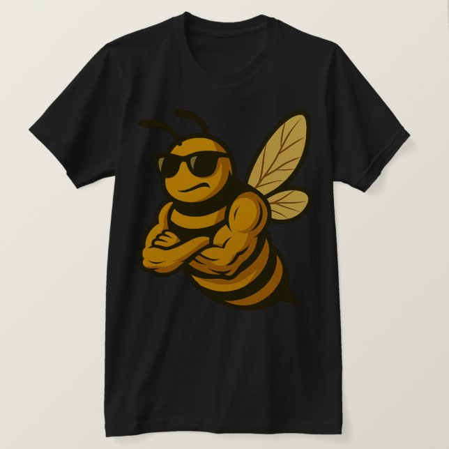T-shirt Cool BEE et ajustement (Design devant)