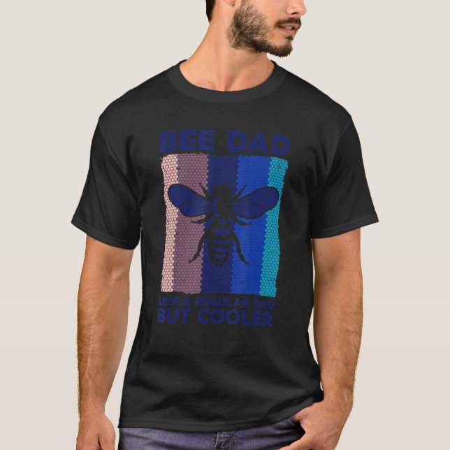 T-shirt Cool Beekeeping Men Dad Bee Hive Keeping Honey Bee (Devant)