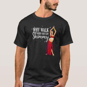T-shirt Cool Belly Danser Hommes Femmes Arabian Dance Shim