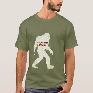 T-shirt Cool Bigfoot Sasquatch Strong Funny Bigfoot