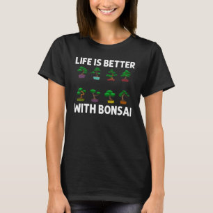 T-shirt Cool Bonsai Arbre Pour Hommes Femmes Plante Dame J