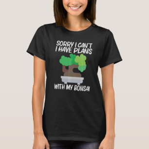 T-shirt Cool Bonsai Pour Hommes Femmes Arbre Jardin Plante