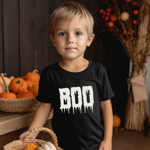 T-shirt Cool BOO Drippy Script Funny Kid's Halloween