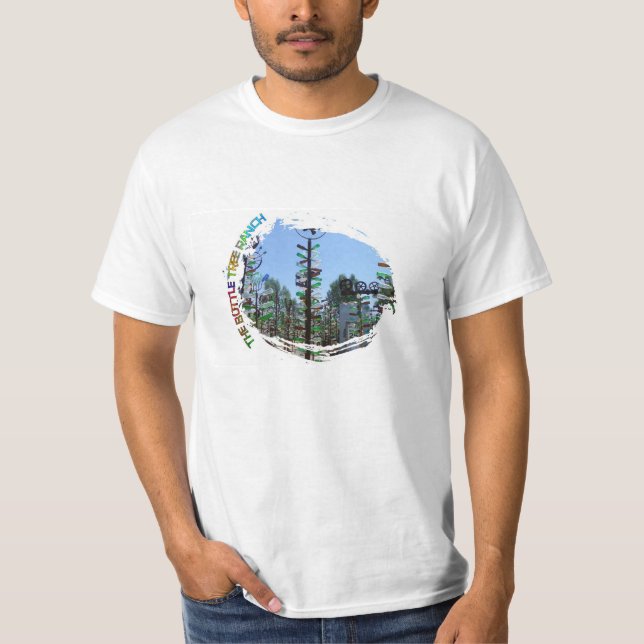 T-shirt cool Bottle Tree Ranch ! (Devant)