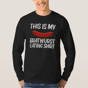 T-shirt Cool Bratwurst Pour Hommes Femmes Wurst Choppé Via
