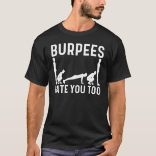 T-shirt Cool Burpee Pour Hommes Femmes Fitness Exercice Sa