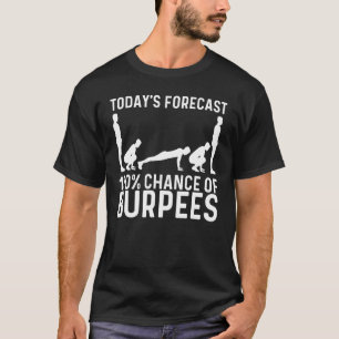 T-shirt Cool Burpee Pour Hommes Femmes Fitness Exercice Sa
