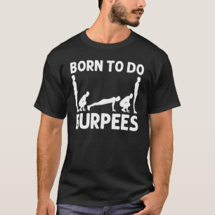 T-shirt Cool Burpee Pour Hommes Femmes Fitness Exercice Sa