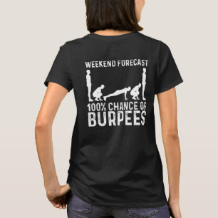 T-shirt Cool Burpee Pour Hommes Femmes Fitness Exercice Sa