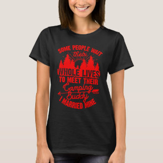 T-shirt Cool Camping Buddies  For Men Women  Husband & Wif