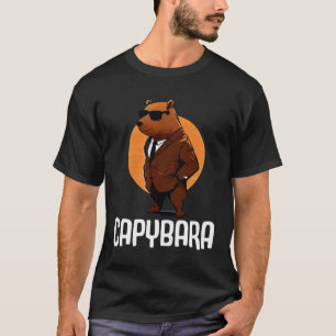 T-shirt Cool Capybara Lunettes de soleil Eau Cochon Amériq