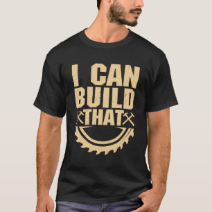 T-shirt Cool Carpentier Pour Hommes Père Carpères Woodwork