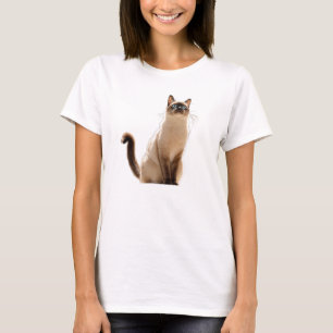 T-shirt Cool Cat Graphic Tee   Cadeau parfait pour les Amo