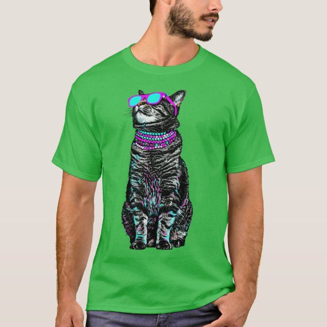 T-shirt Cool Cat Maman (Devant)