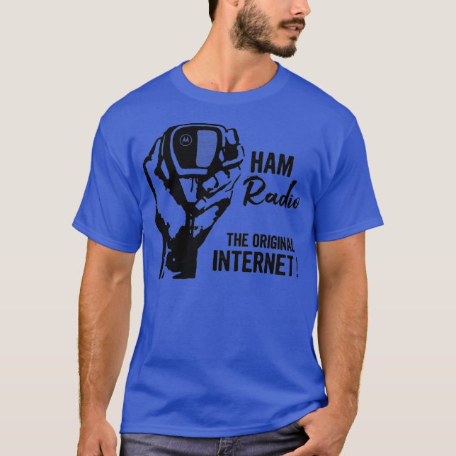 T-shirt Cool CB HAM Radio Original Internet Premium (Devant)