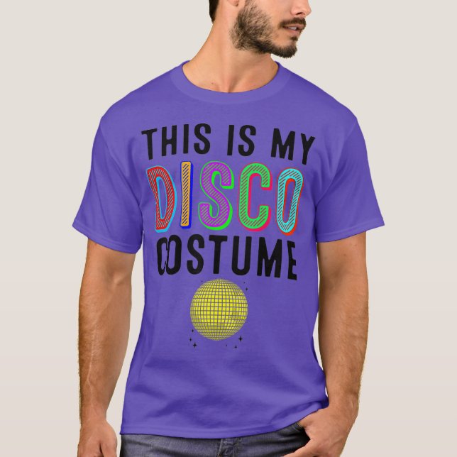 T-shirt Cool C'Est Mon Costume Disco Danseuse De Fête Cade (Devant)