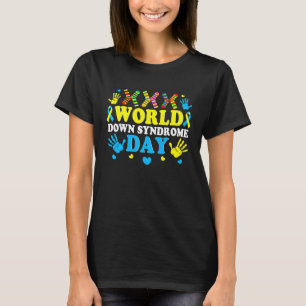 T-shirt Cool Chaussettes World Down Syndrome Support