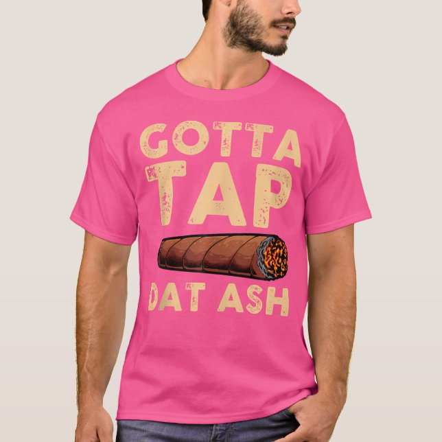 T-shirt Cool Cigar Pour Fumeur De Cigar Fumant (Devant)