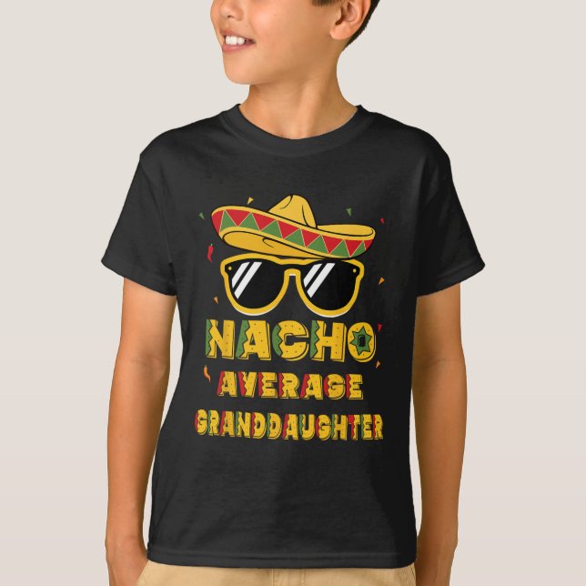 T-shirt Cool Cinco De Mayo Nacho Moyenne Petite-Fille Som (Devant)