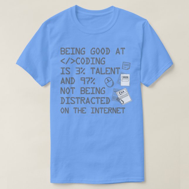 T-shirt Cool Coding Funny Software Engineer Programmation  (Design devant)