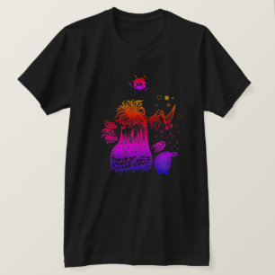 T-shirt Cool coloré Abstrait