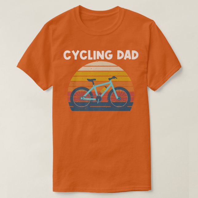 T-shirt Cool Conception Cyclisme Pour Papa Père Vélo Vélo (Design devant)