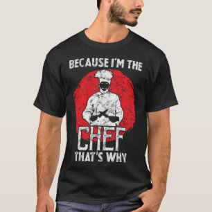 T-shirt Cool Cook Because Im The drunk cooking apron