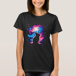 T-shirt Cool Cosmic Hamster Galaxy Graphic Space Art