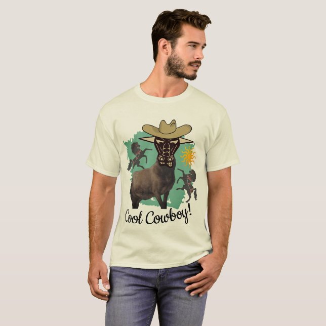 T-shirt Cool Cowboy (Devant entier)